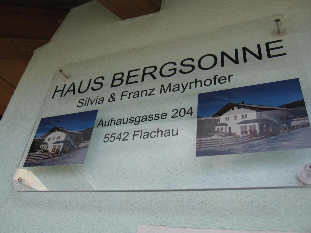 Haus Bergsonne Apartment *